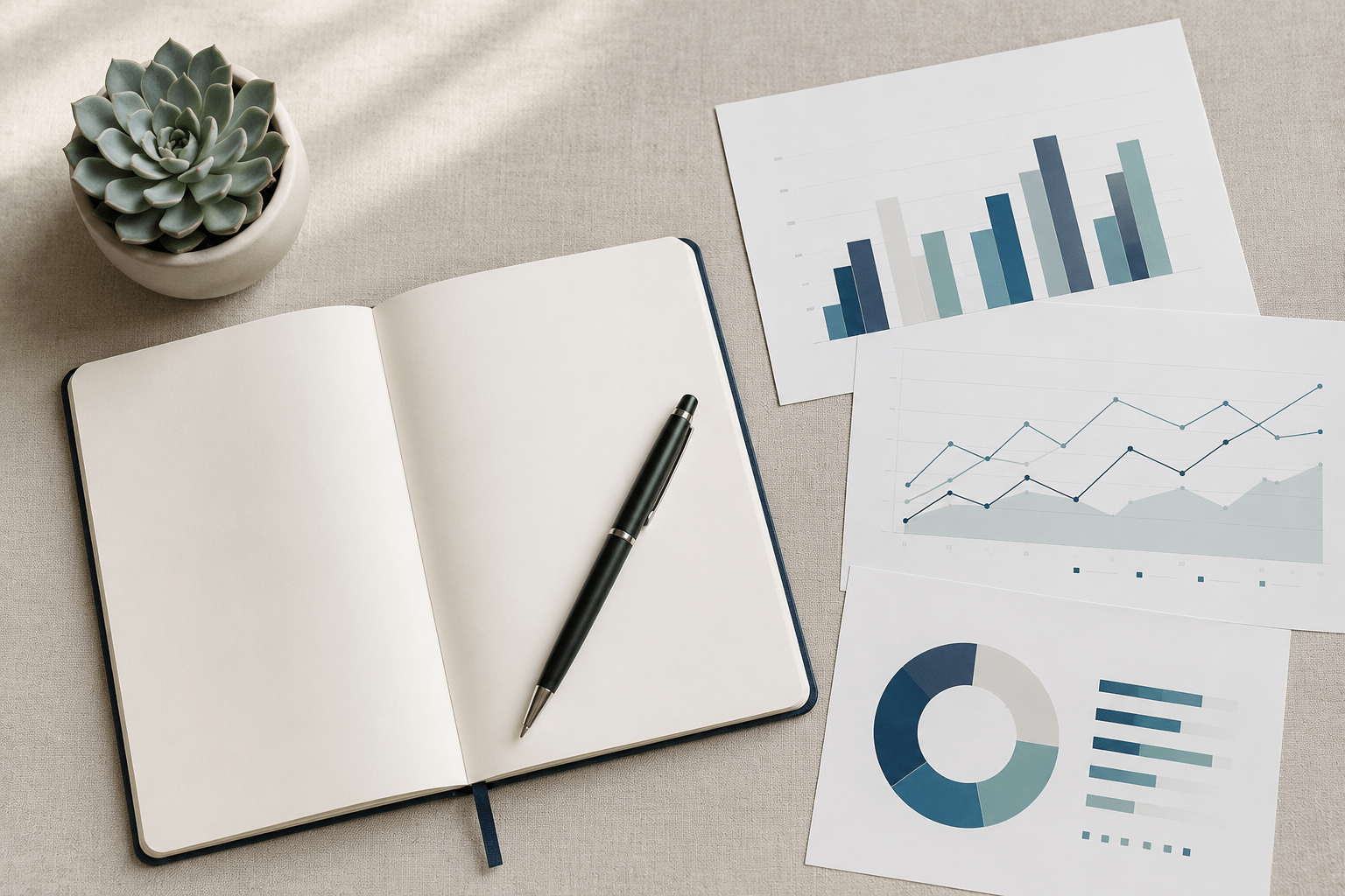 Análise de indicadores financeiros no fechamento de semestre